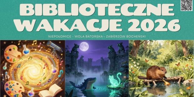Wakacje w Bibliotece 2026! 